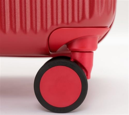 Luggage Travel Gear Lightweight ABS Hardshell Double Spinner 8 Wheels Suitcase with TSA Lock Travel Luggage(A,24in)4