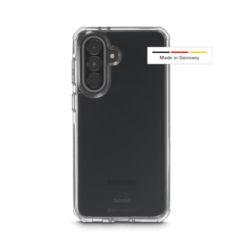 Hama Coque Samsung Galaxy A37 5G Extreme Protect, D3O Bumper Incassable, Anti-Chocs, Resistant aux Chutes 3.5m, Anti Jaunissement, Bords Surélevés, Transparent