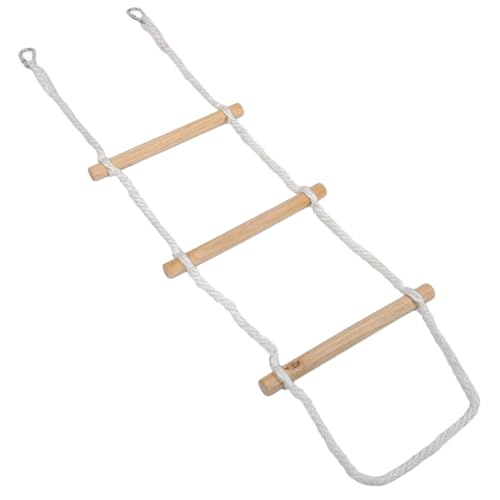 PRETYZOOM Hanging Rope Ladder for Bunk Bed Sturdy Construction Portable Design Boys and Girls Climbing Equipment Safe for Playgrounds