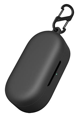 Naomo Funda TOZO T12 Silicona, Ligero Antipolvo Prueba de Golpes Silicona Fundas Protectora para TOZO T12 (Negro) Cover