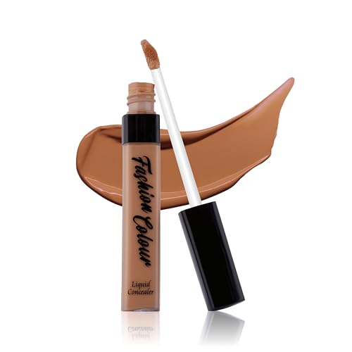 FASHION COLOUR Liquid Concealer | Line Smooth | Skin Flawless | Natural Finish | Long Lasting | Easily Blendable Concealer For Face Makeup | Lightweight | Shade 04