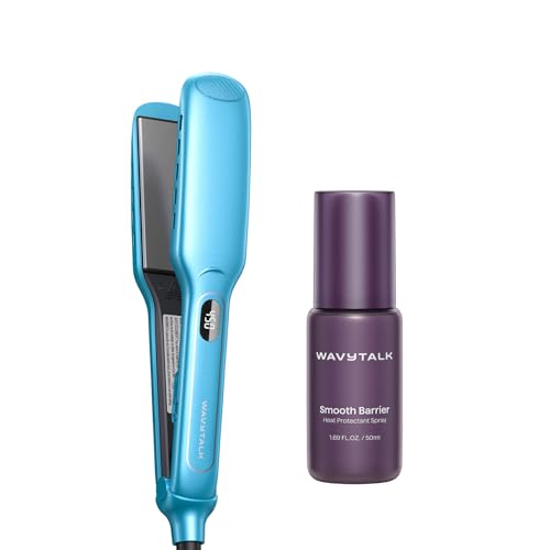 Plancha para el cabello Wavytalk Vent Sesh y spray protector térmico, 1,69 fl oz miniatura 1
