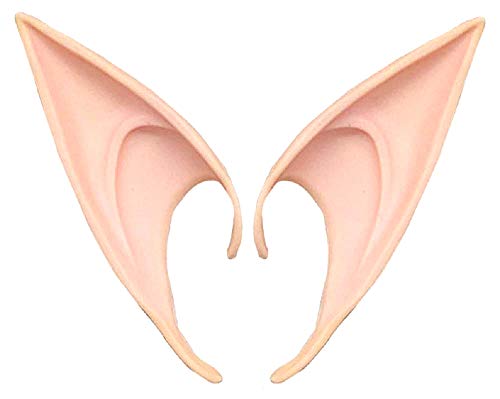 LoveLegis Orejas de Elfo de Hadas Suaves - Efecto Realista - Accesorios de Disfraz - Carnaval -...