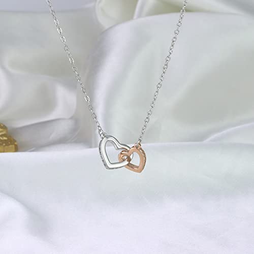 Sereney Daughter Necklace From Mom And Dad，Mom Daughter Necklace As Daughter Birthday Gifts From Mom, Father Mother To Adult Daughter Mothers Day Graduation Gifts Ideas Daughter Jewelry From Dad #TOP2