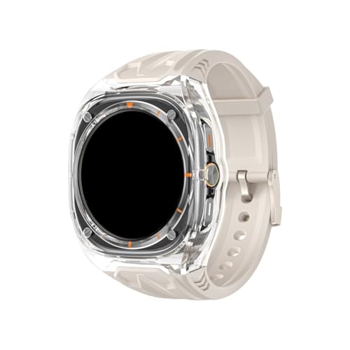 �V���J�Q���x���g+�P�[�X�L�b�g�ɓK������Samsung Galaxy Watch 7 Ultra��������(Transparent+Starlight)