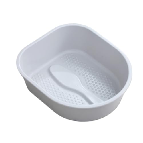Tina para baño de pies spa de plástico gris miniatura 1