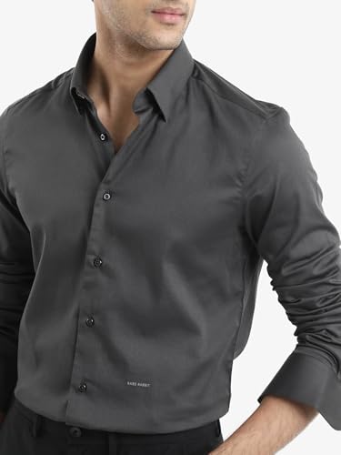 Image of Rare Rabbit Regular fit Plain Shirt