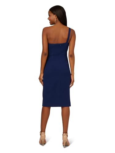 Image of Adrianna Papell Knit Crepe Short Dress