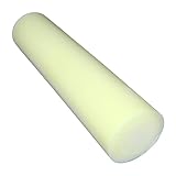 DFDPAXL Beige Yellow Nylon Round Rod Solid Bar 110×300Mm-150×300Mm Suitable for CNC Machining Mechanical and Industrial Components,Diameter 120mm