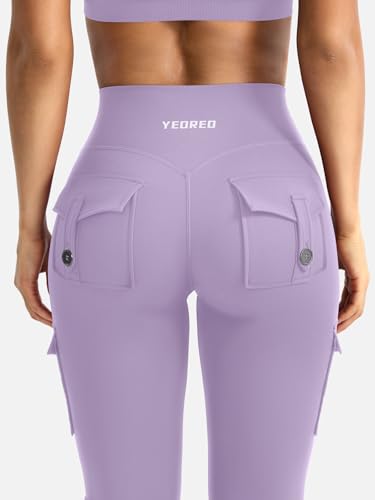 Image of YEOREO CoreFlex Women Workout Flare Leggings