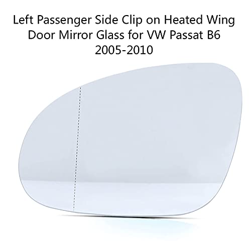 Vetro Specchietto Retrovisore Sinistro Riscaldato Per Dodge Caravan, Chrysler Voyager 2001-2007 – Con Supporto