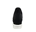 Soda Style Diana ~ Slip On Hidden Wedge Ankle Boot Fashion Sneaker with Elastic Gore Insets (Black, Numeric_8)
