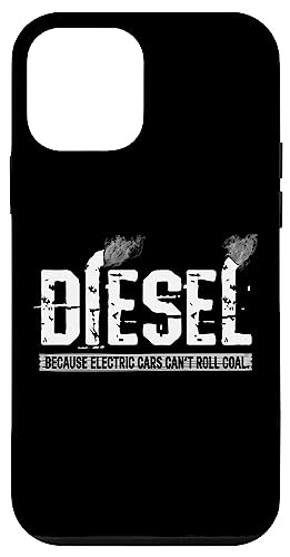 Diesel Porque los Autos eléctricos no Pueden rodar Camiones de carbón Carcasa para iPhone 12 Mini