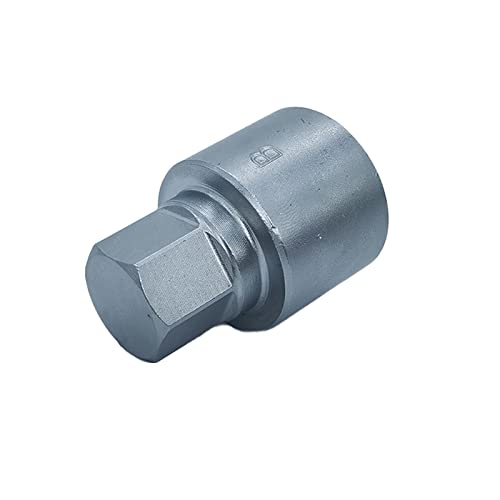Image of Chrome Steel Wheel Lock Nut Screw Removal Key Anti-Theft Lugnut Socket Compatible for Vw Audi Volkswagen Vehicles (522)
