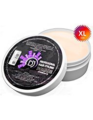 D.J Hair Styling Pomade (Cream) - Matte Look - Professional Formula - The Best Hair Clay for Elastic and Strong Hold - Big Box (7.4 Oz)