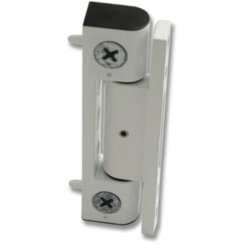 Avocet 100mm White uPVC Door Hinge Cover