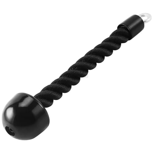 Machine de musculation : corde pour triceps robuste à prise simple pour bras
