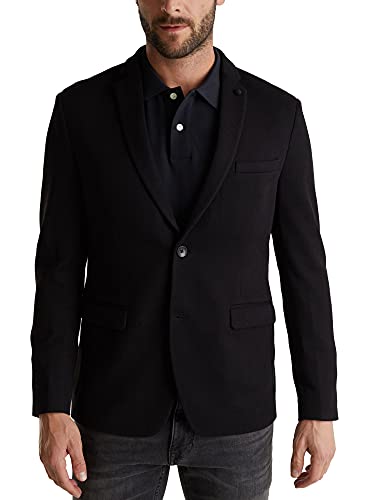 ESPRIT Herren Blazer 990ee2g301, 001/Black, 90
