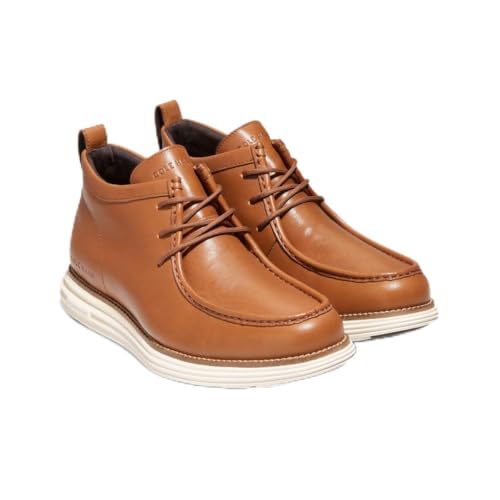 Cole Haan Men's Originalgrand Moc Toe Chukka Boot, British TAN/CH NAT, 11