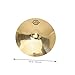 Vaguelly 16 Brass Timbales Drum Set, 40cm Crash Cymbals for Beginners and Students