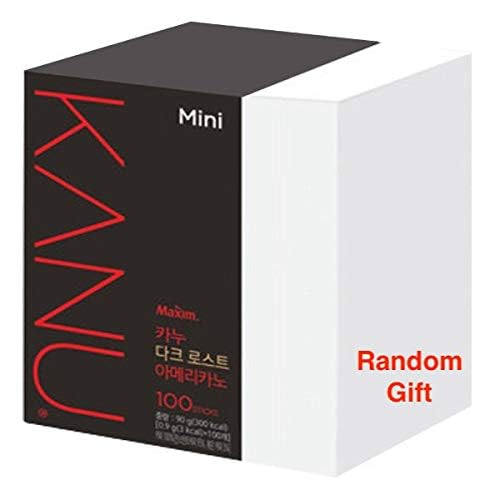 Mini Dark Roasted Instant Americano Coffee 09g - 003oz, 100 Sticks - Dark Roasted