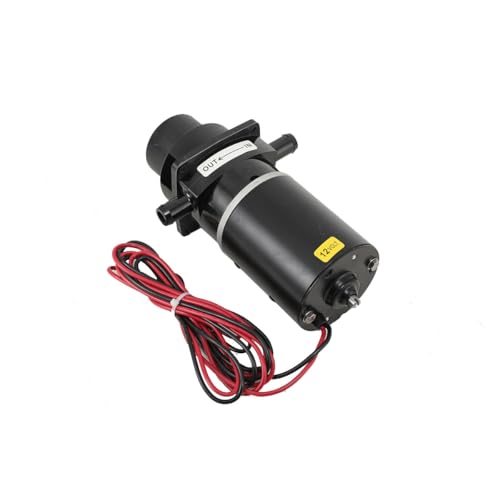 Mreryyse Pompe à Moteur de Toilettes, 37041-0010 Pompe à Moteur de Toilette RV Efficace Pour Toilettes de Style Design à Chasse D'eau Silencieuse Jabsco série 37010