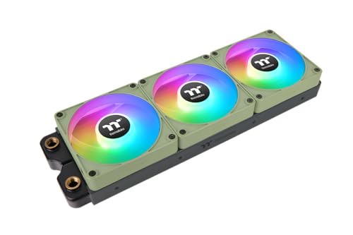 Image of Thermaltake CT120 EX ARGB Matcha Green 3 Fan Pack