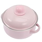 Petite casserole en émail : résistante aux hautes températures, elle peut servir de mijoteuse ou de potage