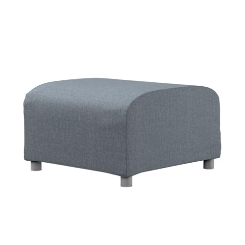 Dekoria Funda de repuesto para taburete Klippan para sofá modelo Klippan gris
