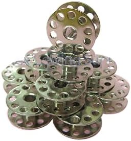 Cutex 10 Pk. Metal Bobbins for Tacsew T111-155, GC6-6 Industrial Sewing Machines