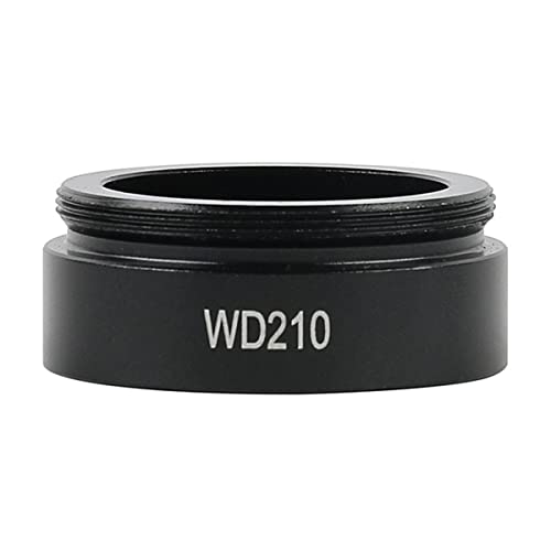Microscope 160X 320X 105X Zoom C Mount Lens WD105 WD210 WD170 Auxiliary Objective Glass Lens(WD210)