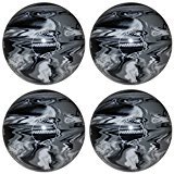 BuyBocceBalls EPCO Candlepin Bowling Ball- Marbleized - Black, White & Grey - 4 Balls (4 1/2 inch-...