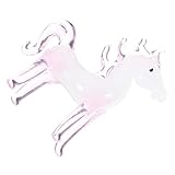 Cheval du chinois : cette décoration en cristal a une teinte élégante et sophistiquée, ajoutant de l'élégance à n'importe quelle pièce.
