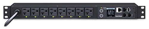 CyberPower PDU41002 Switched PDU, 120V/20A, 8 Outlets, 1U Rackmount