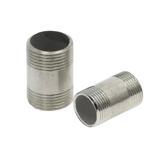 Adaptador conector macho en acero inoxidable SS304 para tuberías de agua 4