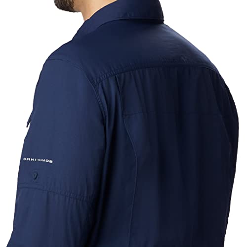 Image of Columbia Men Omni-Shade Silver Ridge 2.0 Shirt for Hiking | Trekking | Camping | Safari | Sun Protection