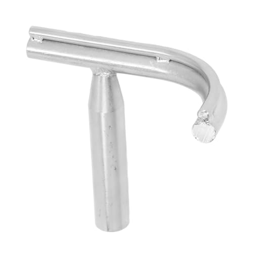 Fafeims Repose-outil de Tour à Bois incurvé en J en Acier allié Durable pour des Performances de Travail du Bois Supérieures pour le Tournage Extérieur du Bol, le Creusement et les Coins Incisifs