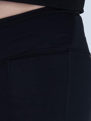 Image of CAVA Hourglass Workout Shorts - High Waist Sculpting Gym Shorts with V-Waist, Booty Lift Seam, Anti-Camel Toe Gusset & Side Pockets