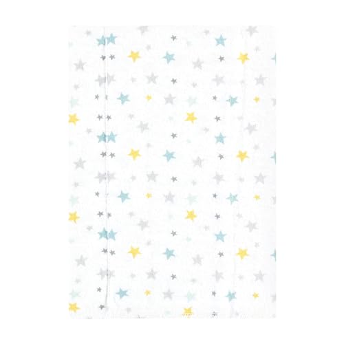 Image of Hudson Baby Unisex Baby Cotton Poly Flannel Burp Cloths, Boy New Elephant 7-Pack, One Size