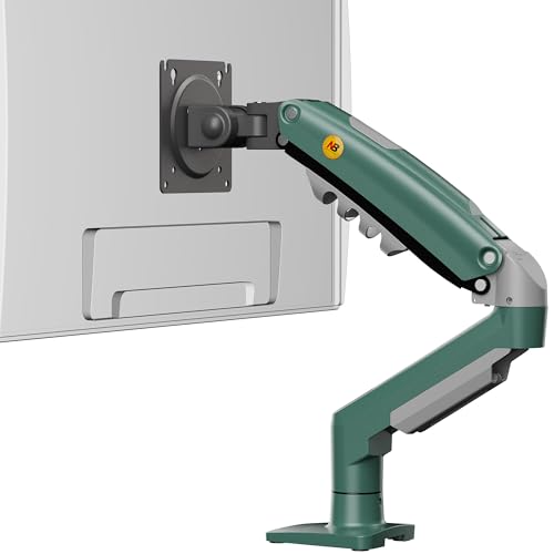 Monitor Mount,Fits 17-30" or Bigger Computer Monitors(Within 19.8lbs), Adjustable Stand with Tilt Rotation Swivel Function, Desk Mount F80 Series (Olive Green)