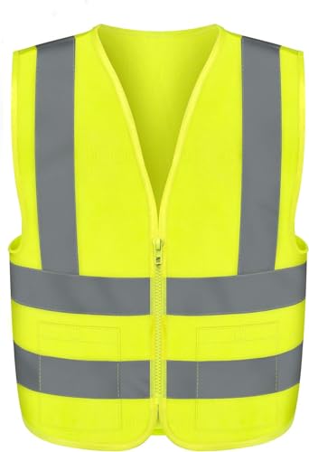 Neiko 53963A High Visibility Safety Vest cover