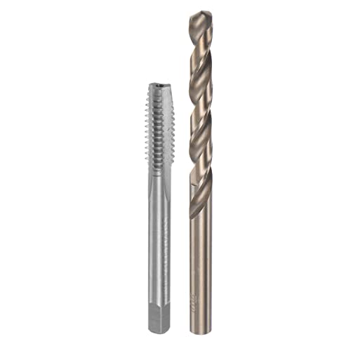 Tarauds M8 x 1,5 et foret cobalt M35 HSS-CO pour taraudage haute résistance