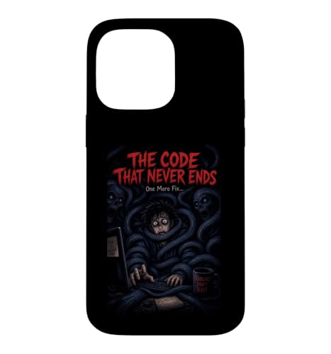 The Code That Never Ends �ʔ����R���s���[�^�[�v���O���}�[�|�X�^�[ �X�}�z�P�[�X iPhone 14 Pro Max �p
