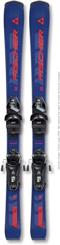 Fischer The Curv Jr Ski + FJ4 GW CA Ski Binding, 120