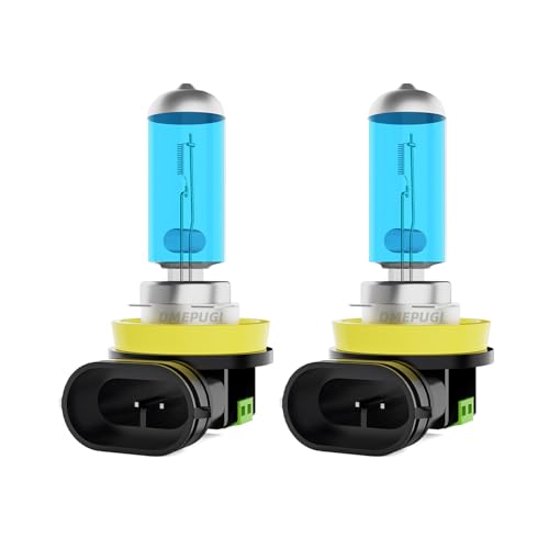 Image of Compatible With Chevy Chevrolet Silverado 2500 2008-2014 halogen Headlight Bulbs,H11 /H9 /H8 halogen Fog Light Bulbs,Plug N Play,Super Bright 6000K White,Pack of 2