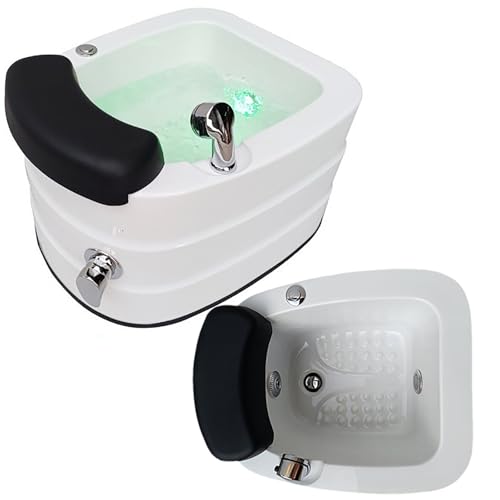 Spa de Pies Portátil con Masaje y Luces LED
