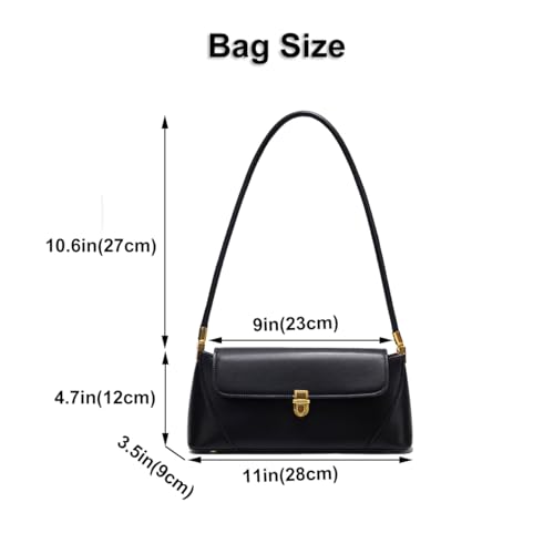 Image of Small Shoulder Bags for Women, Vintage Satchel Bags for Women Retro Classic Hobo Tote Handbag Mini Clutch Purses
