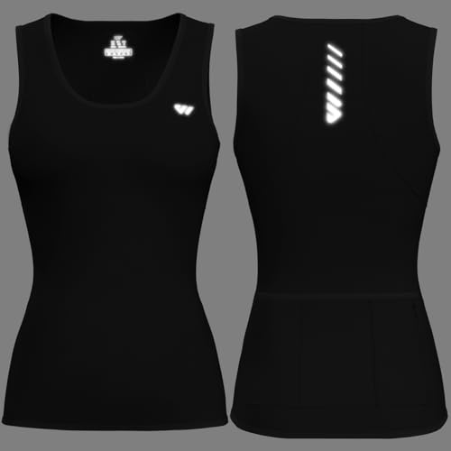 Image of Wulibike Sleeveless Cycling Jersey Women Running Shirts Vest bike top Summer Biking tank Basic Top With Pockets