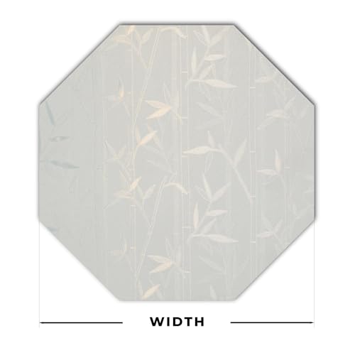 Vinilo para ventana octagonal blanco Autotech Park 20 in miniatura 2