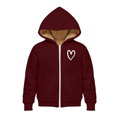 Sweat à capuche zippé chaud pour enfant contre le vent et le froid hivernal